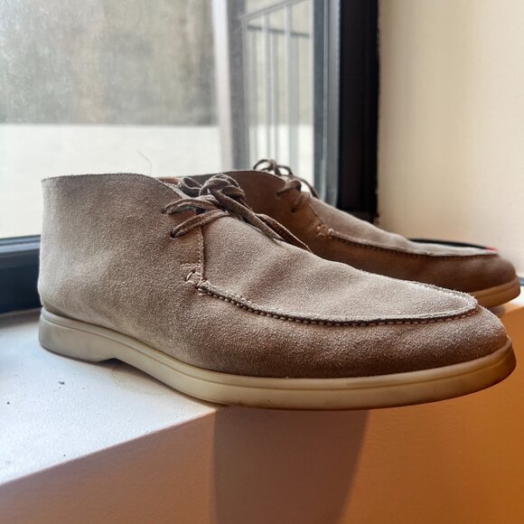 Aurelien Beige Desert Boots 43